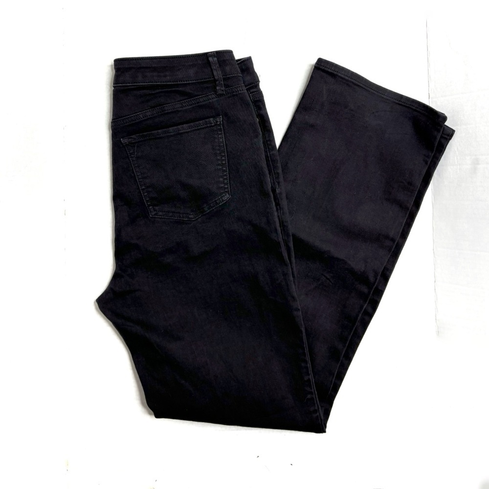 Talbots Solid Black Barely Boot Cut Stretch Jeans - image 5